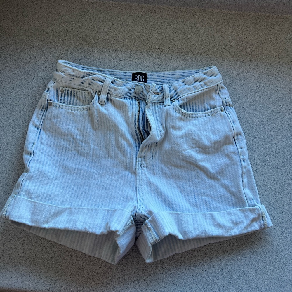 BDG striped shorts